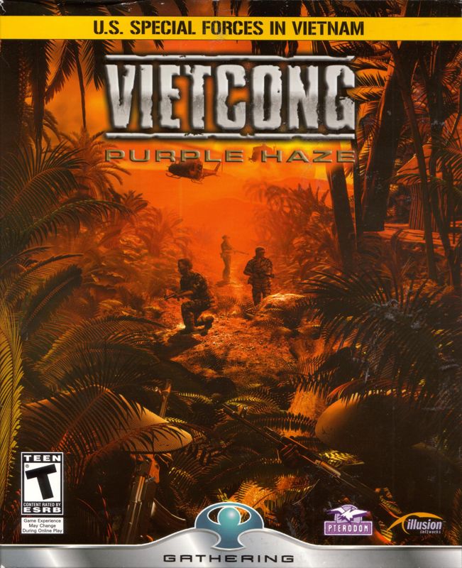 Vietcong Purple Haze box art for Xbox